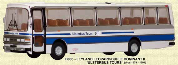 Ulsterbus Leyland Leopard Duple Dominant II